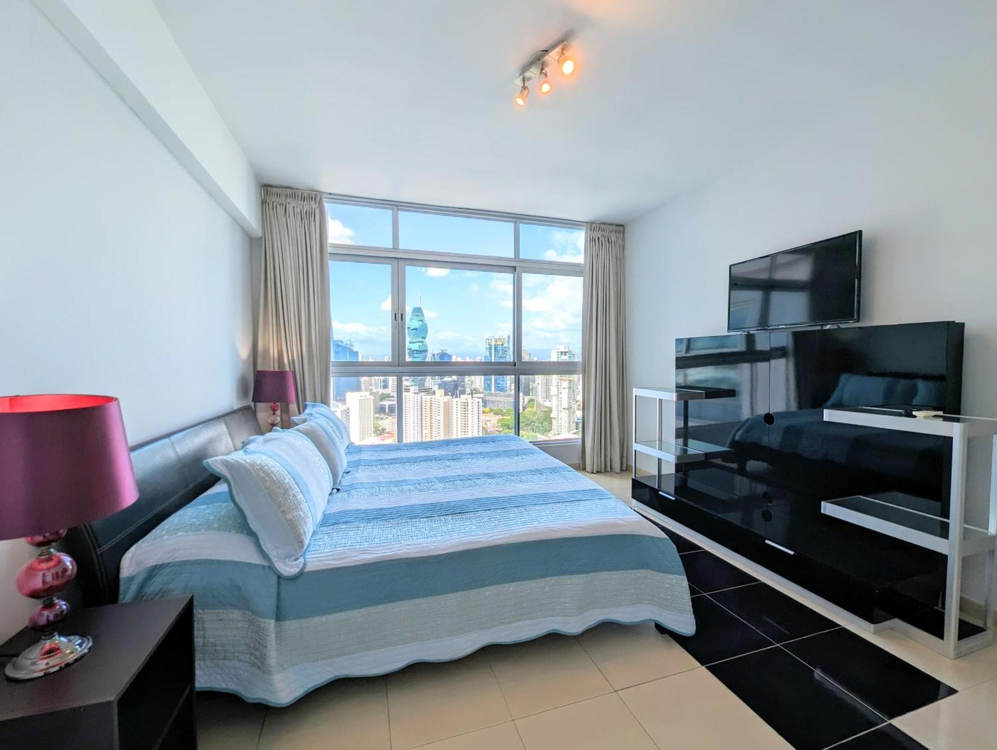 Yc 3602 L Apartamento 2Br En Av Balboa Панама Экстерьер фото