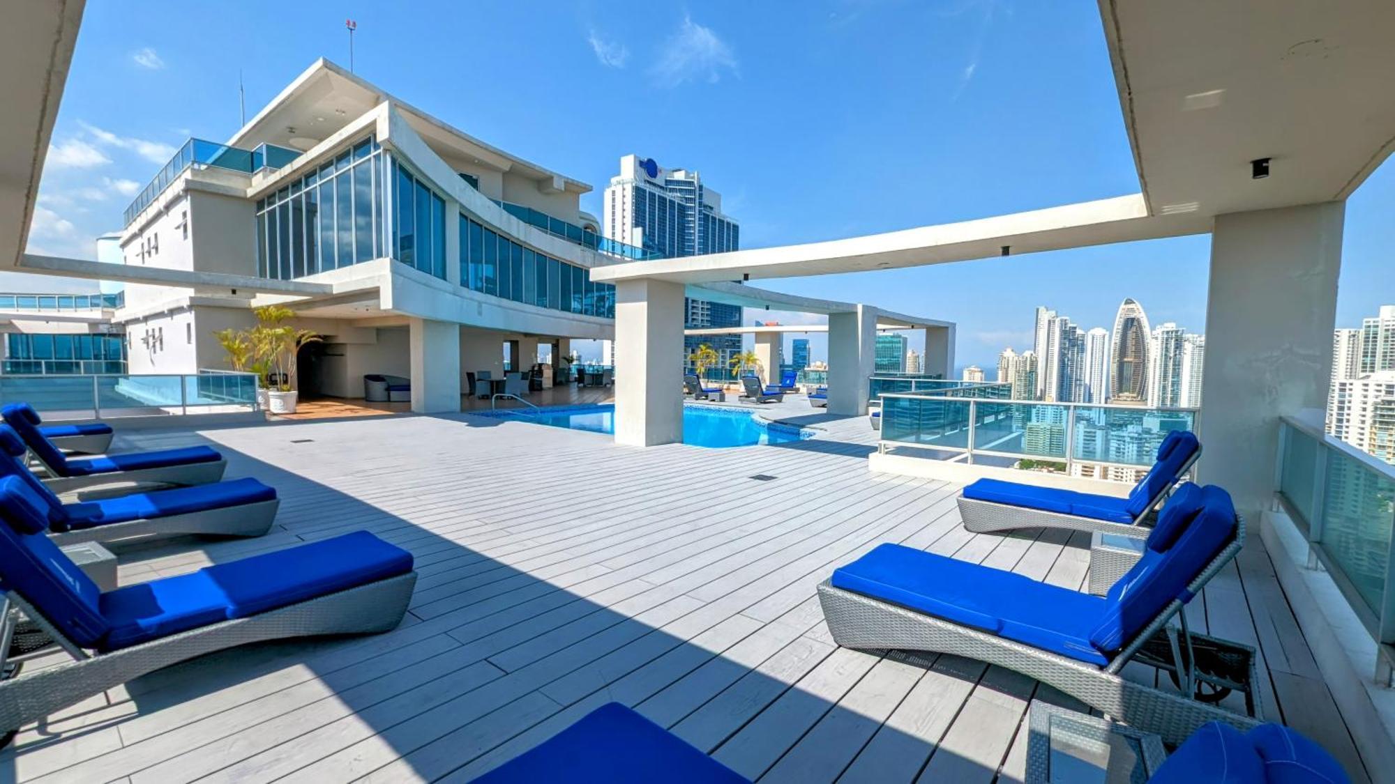 Yc 3602 L Apartamento 2Br En Av Balboa Панама Экстерьер фото